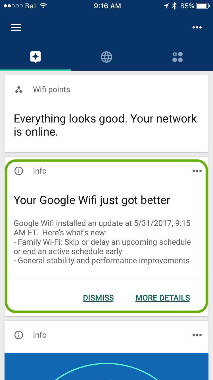 google wifi app release notes