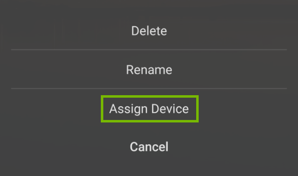 Assign Device