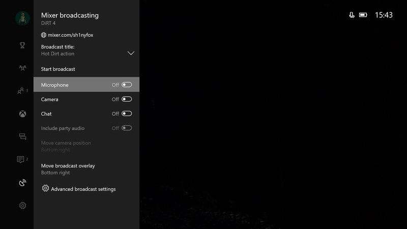 A selection of xbox streaming options