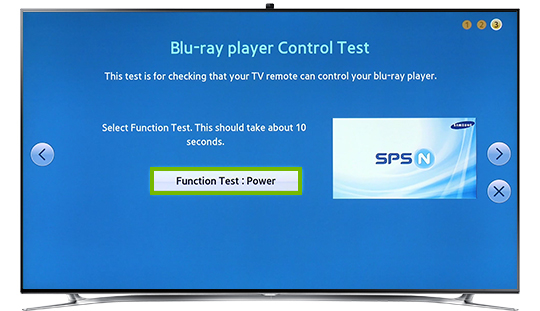 Function test power button.