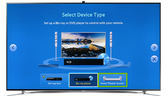 Home Theater System option.