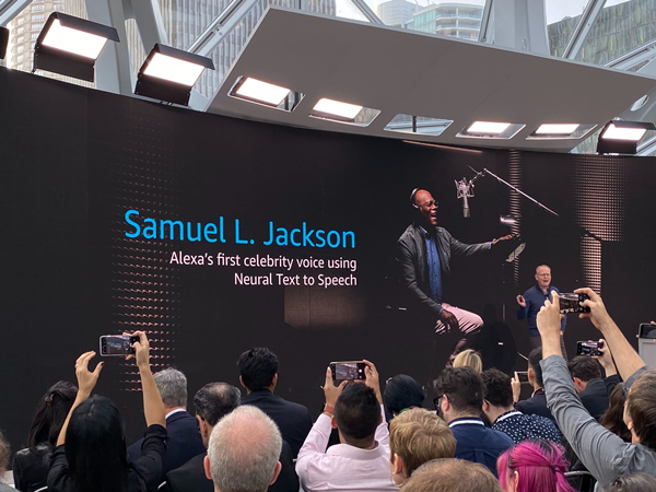 Samuel L. Jackson recording announcement