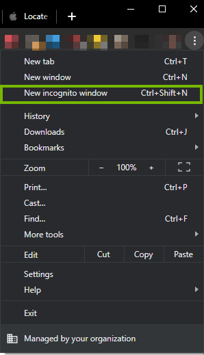 New Incognito Window
