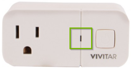Vivitar LED indicator.