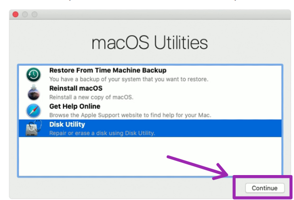 disk utility