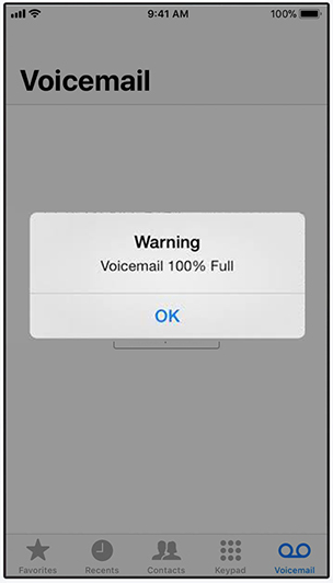 Voicemail full