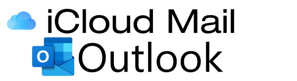 iCloud and Outlook logos