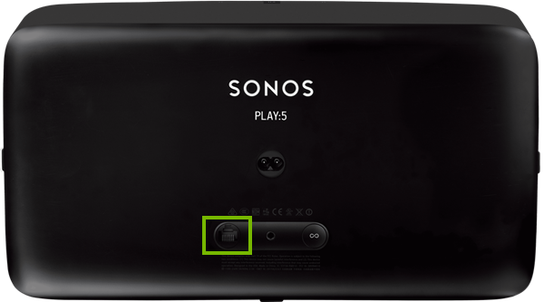 Sonos Play:5 ethernet port