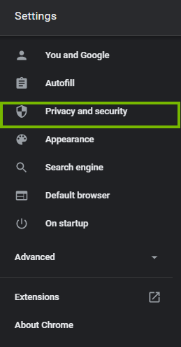 Privacy and security