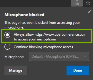 Always allow selection