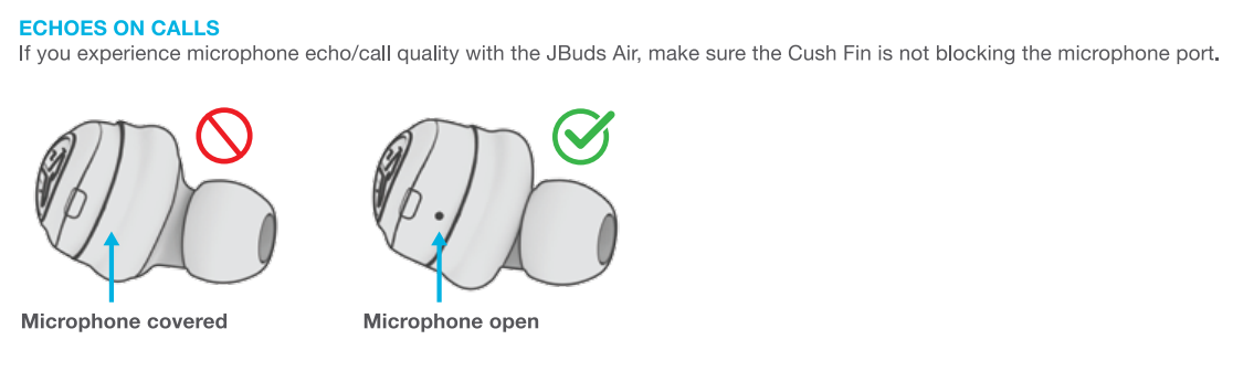 What to do if there are echoes on calls