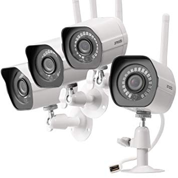 Wireless security cameras.