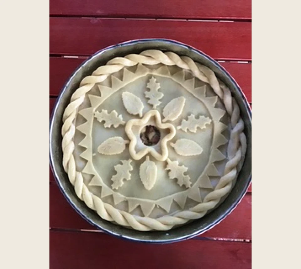 Uncooked Lumber Pie