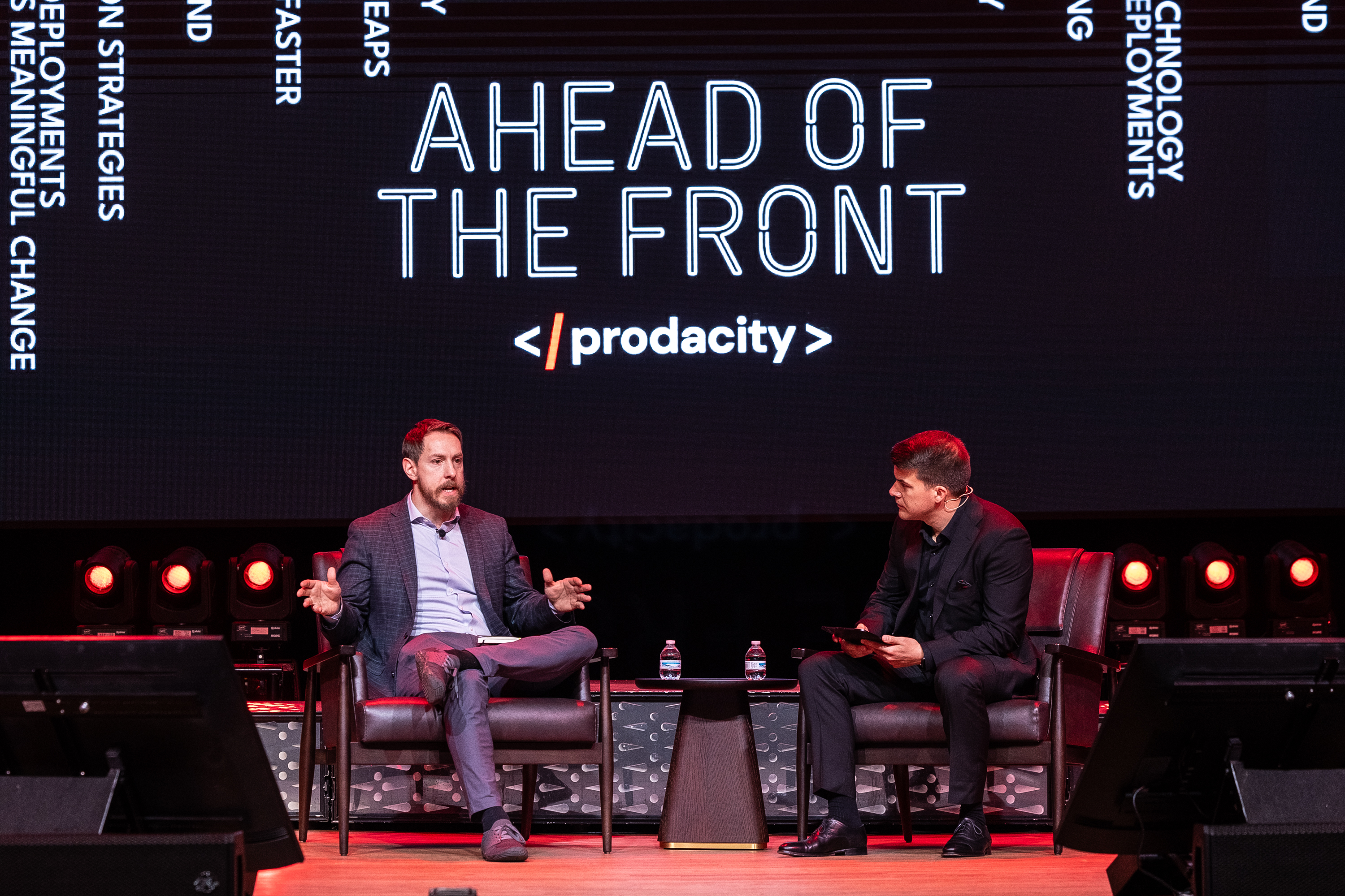 Justin Fanelli, Dept of Navy CTO Fireside chat at Prodacity 2025