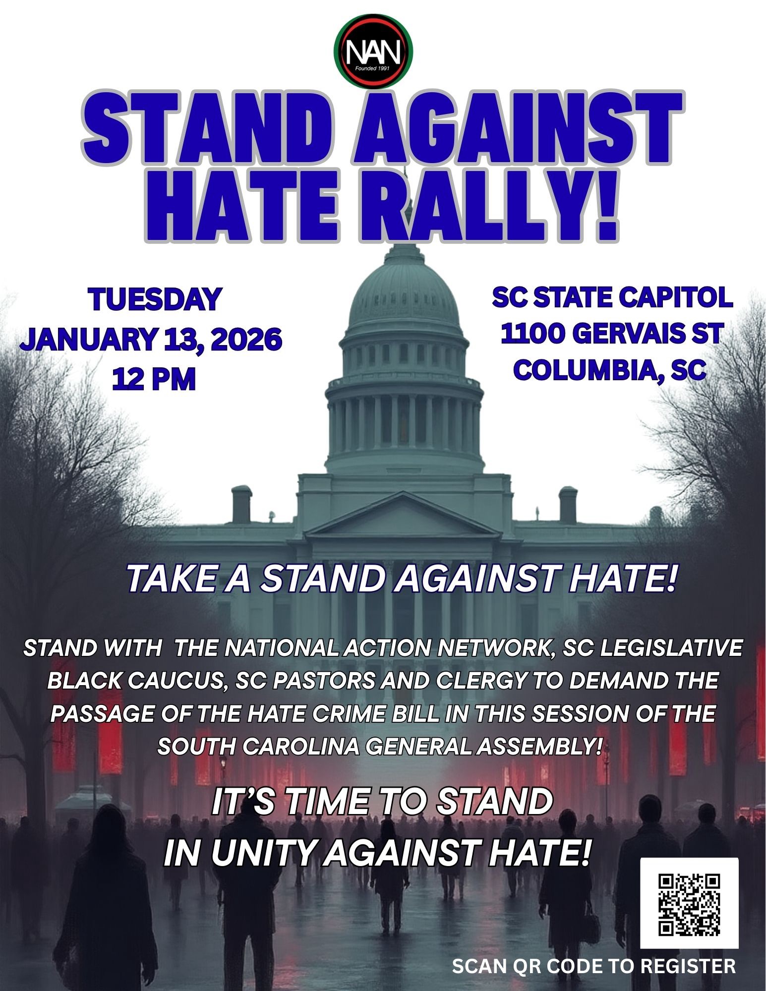 NAN Stand Against Hate Rally!