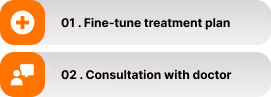 Fine Tune & Consultation with doctor graphics