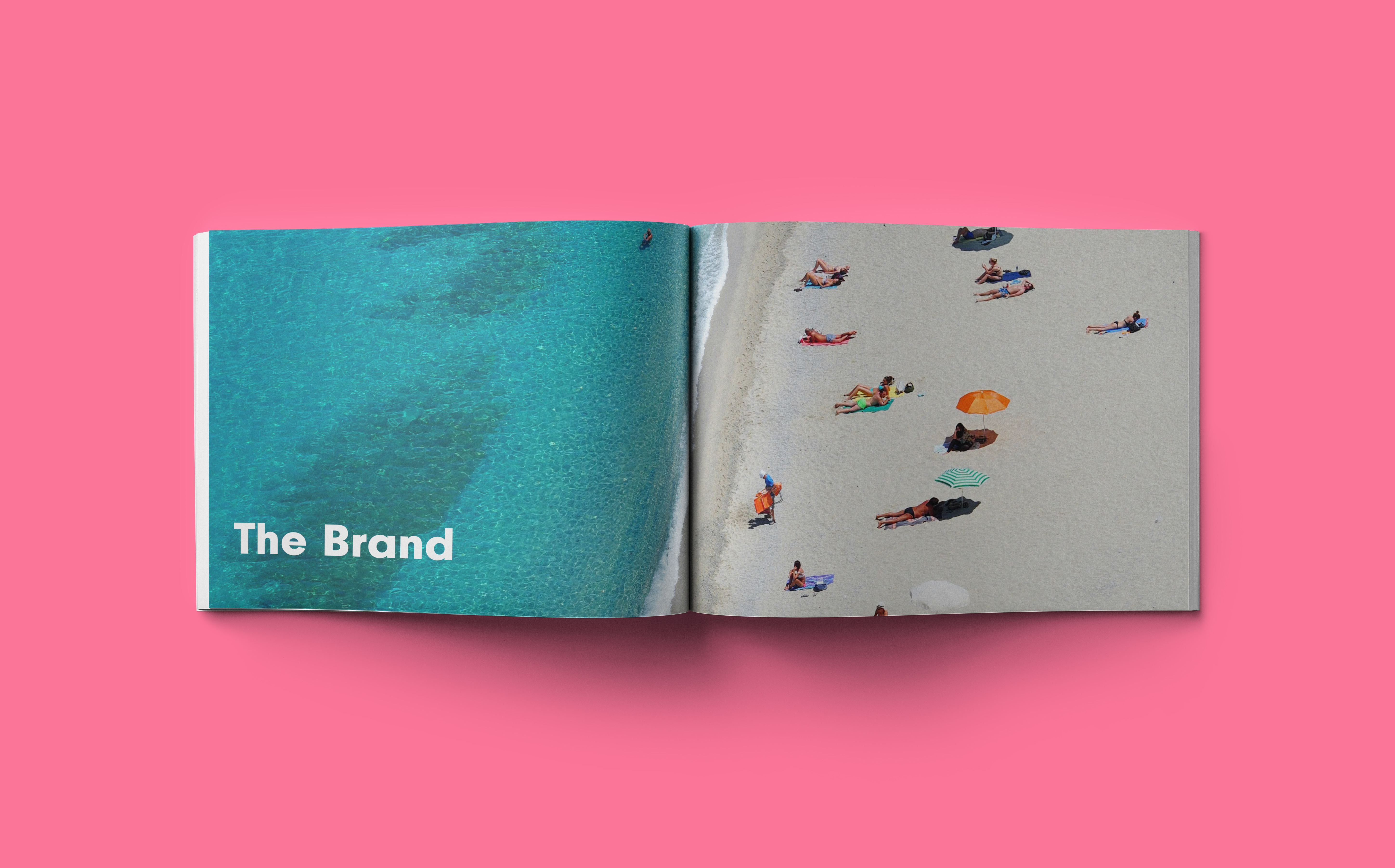 Brand Guidelines: the brand cover page