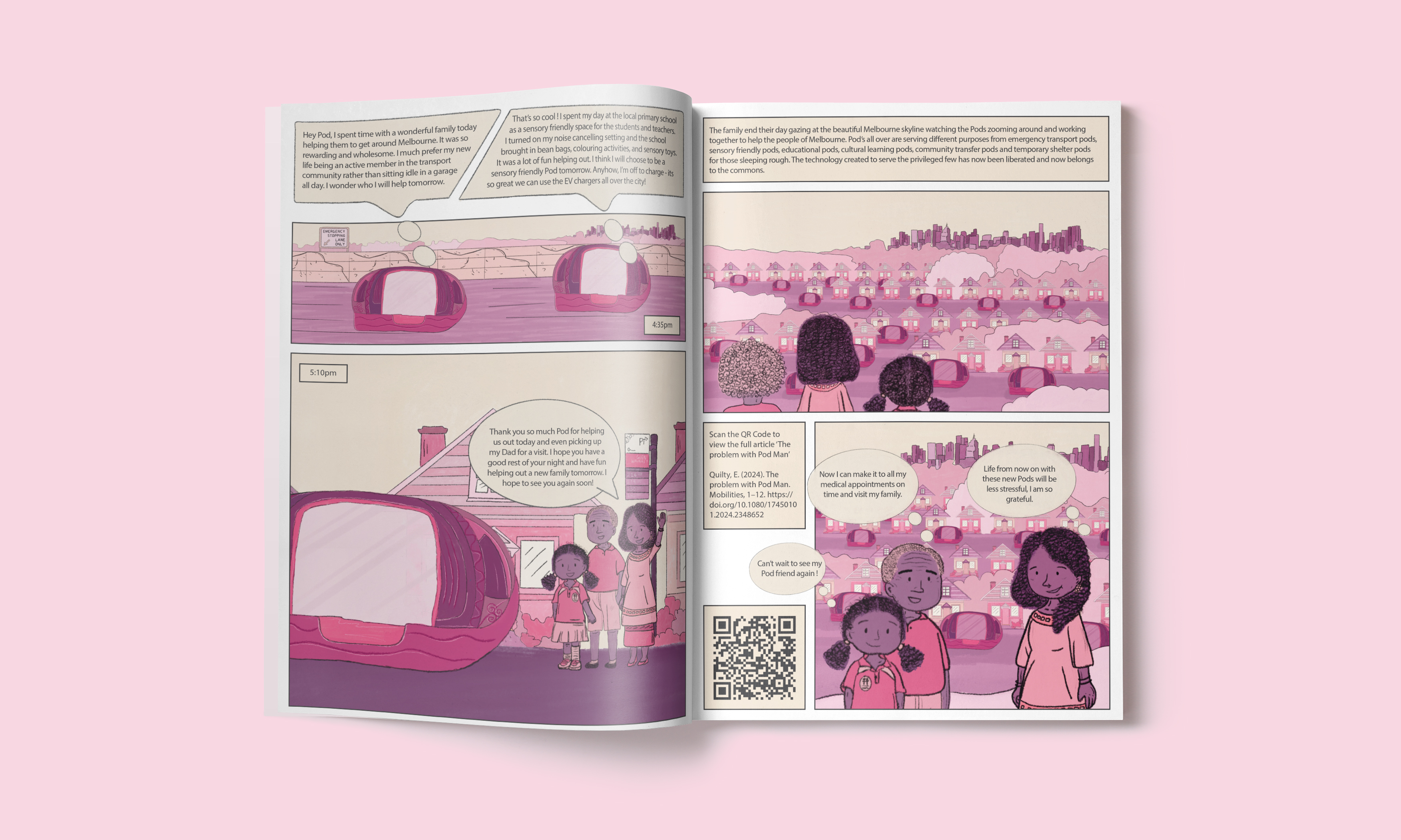 Beyond Podman Comic publication page 3