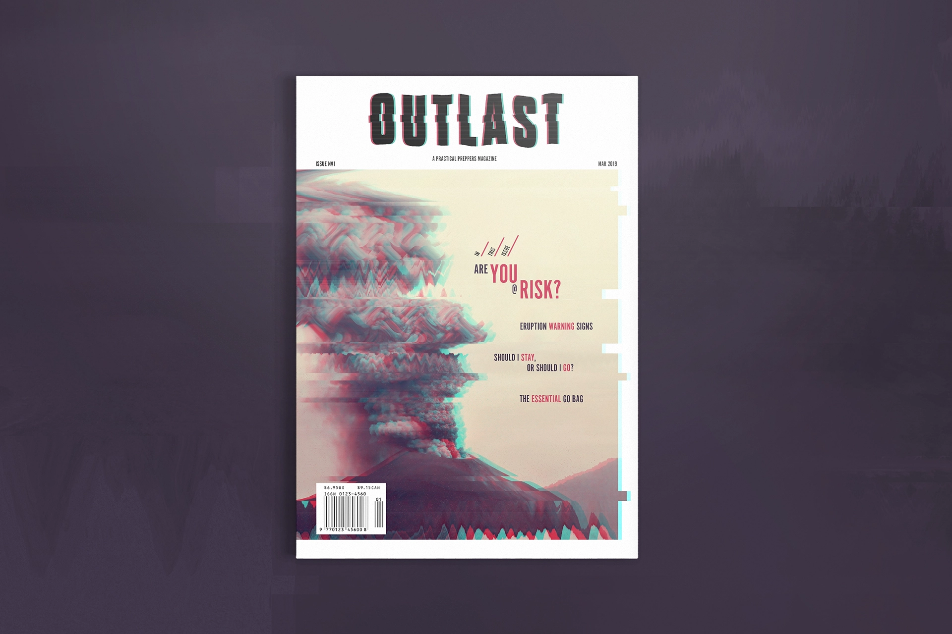 Outlast magazine cover