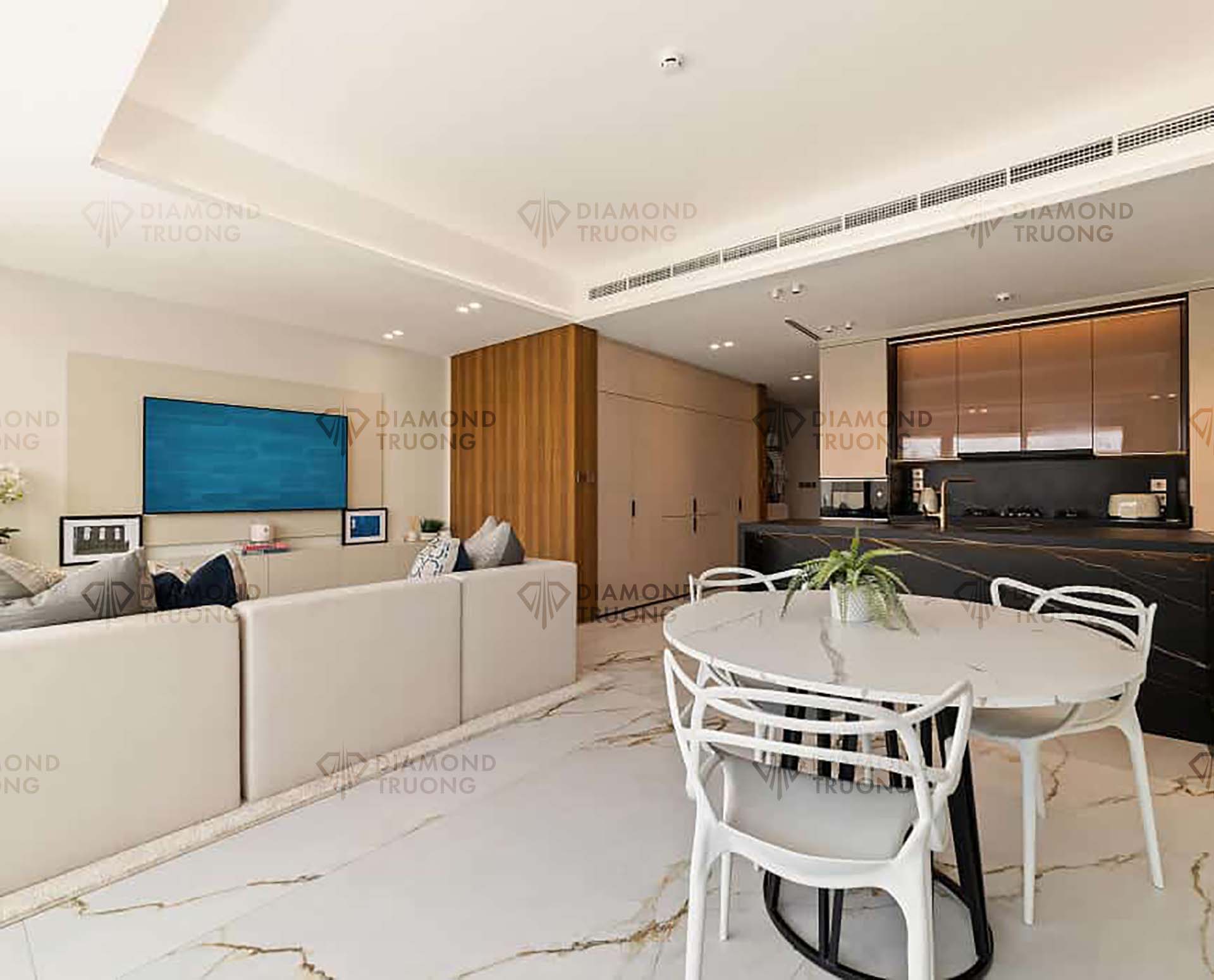 Jasmine Lane Living and Dining area