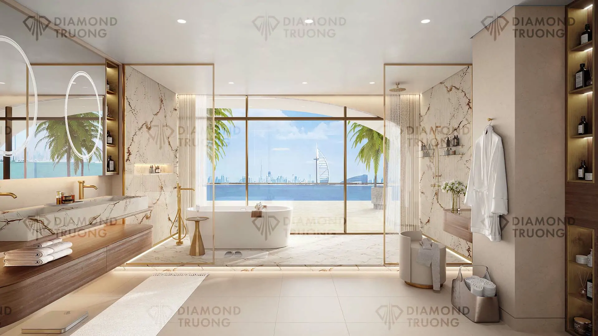Ocean House Bathroom