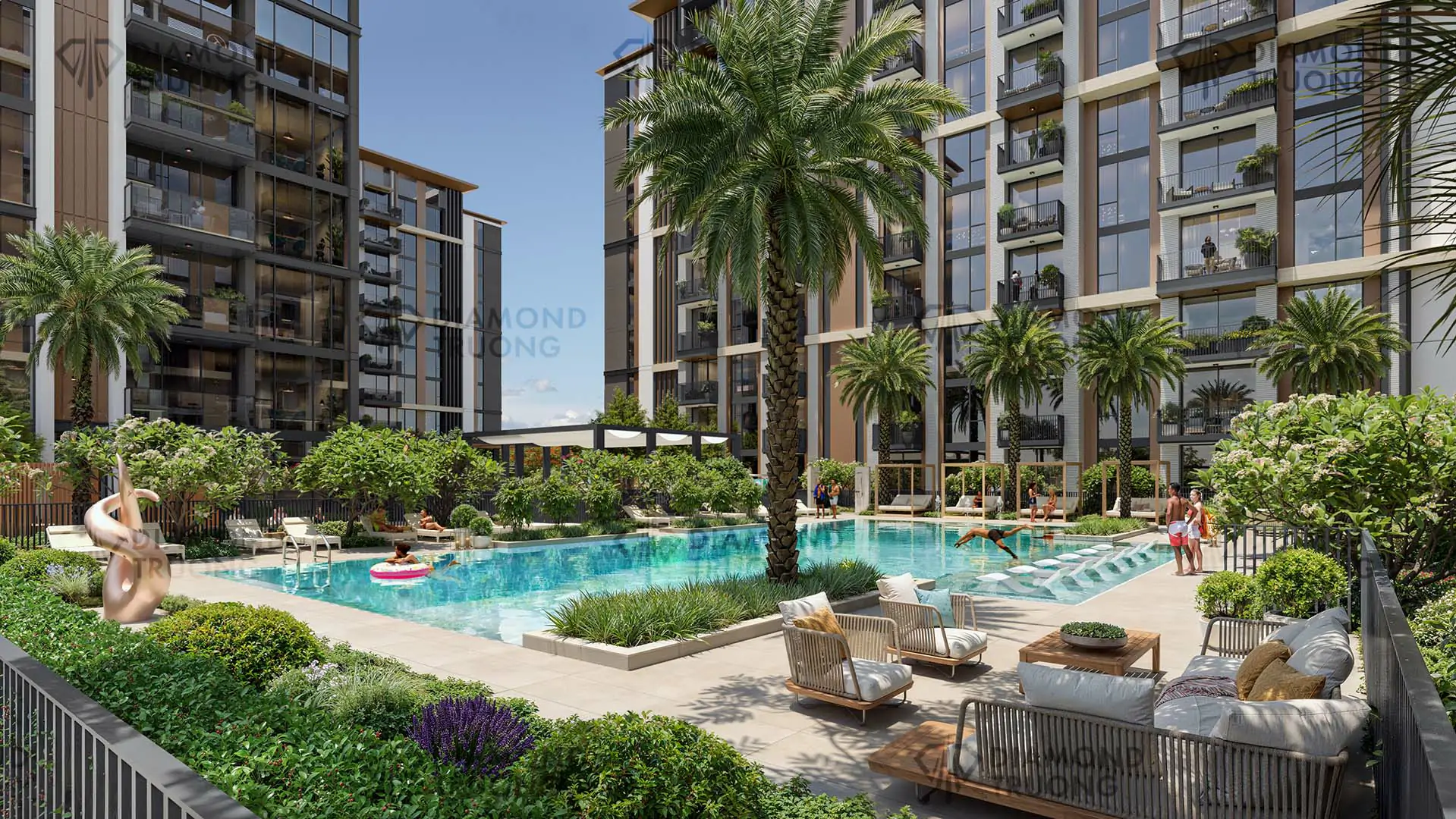 Windsor House Pool Area