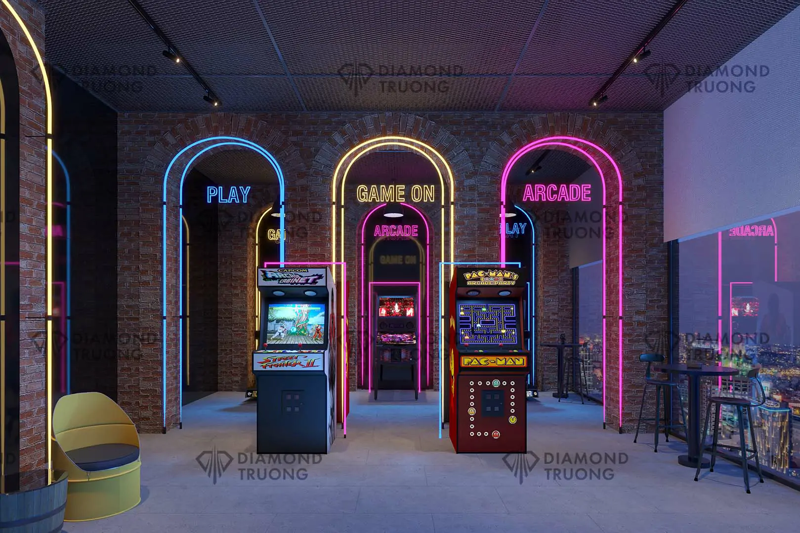 Ellington Claydon House Arcade Room