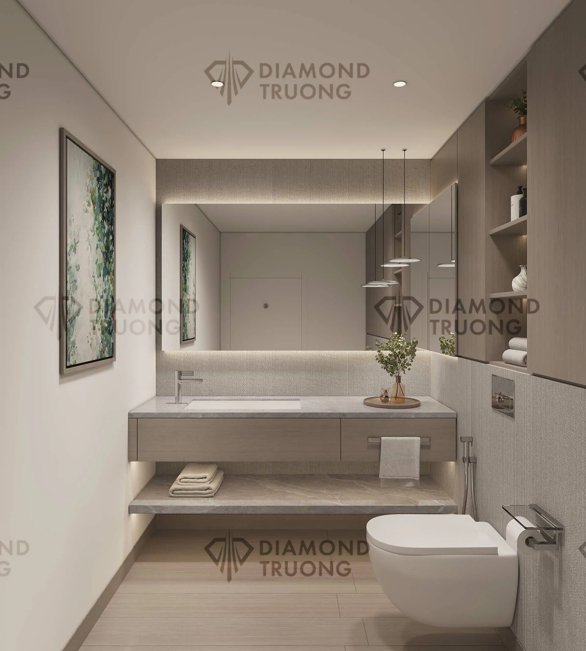 Ellington Claydon House Powder Room