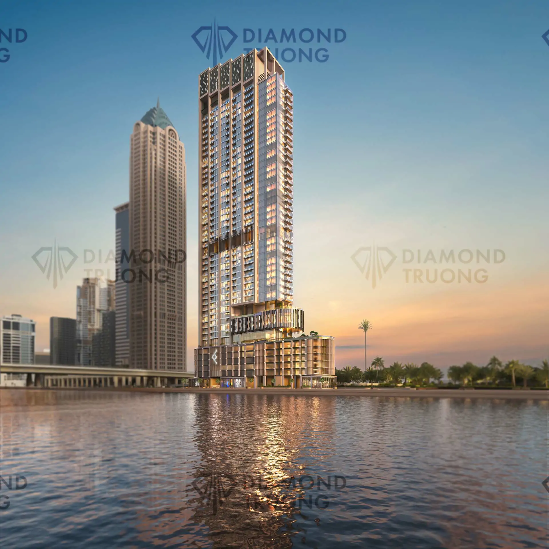 One River Point Side View