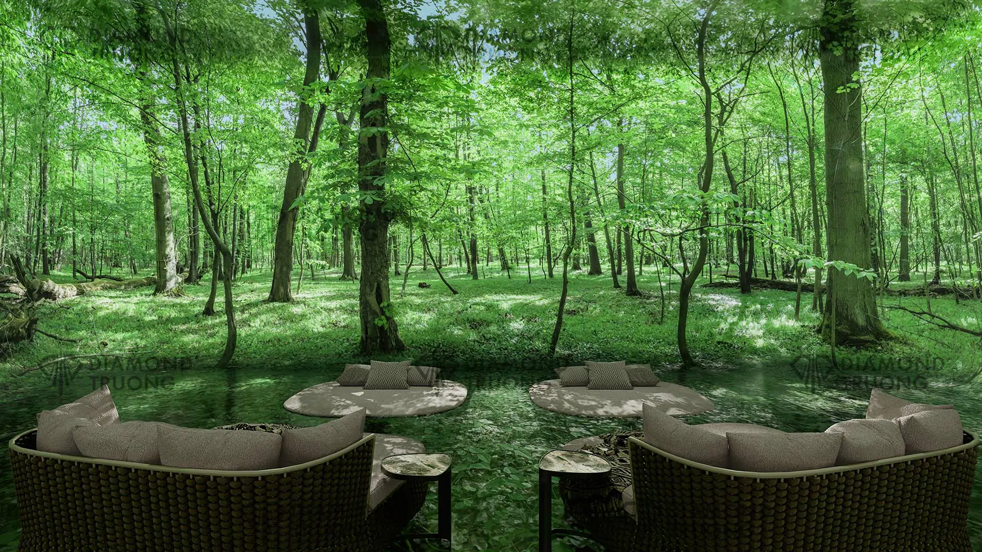 One River Point Interior