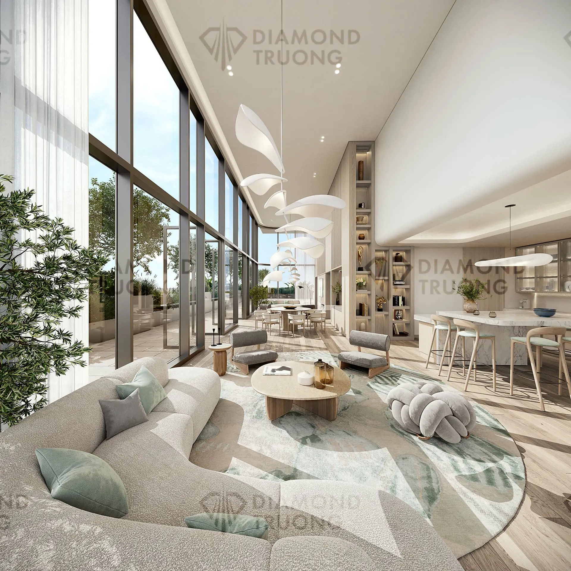 One River Point Interior