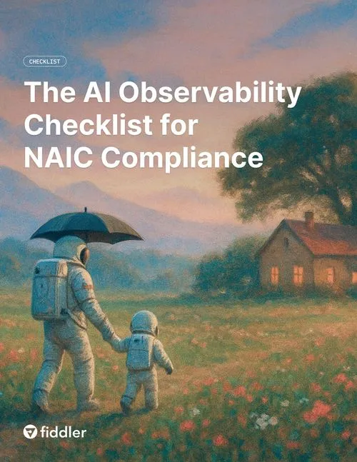 Preview cover image of "The AI Observability Checklist for
NAIC Compliance"