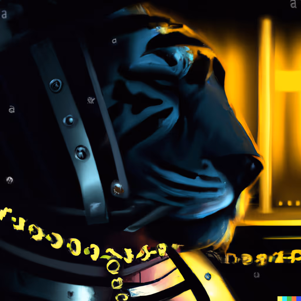 A machine given a heavy dose of Charlie-Sheen-on-Tiger's-Blood energy, digital art by DALL-E 2