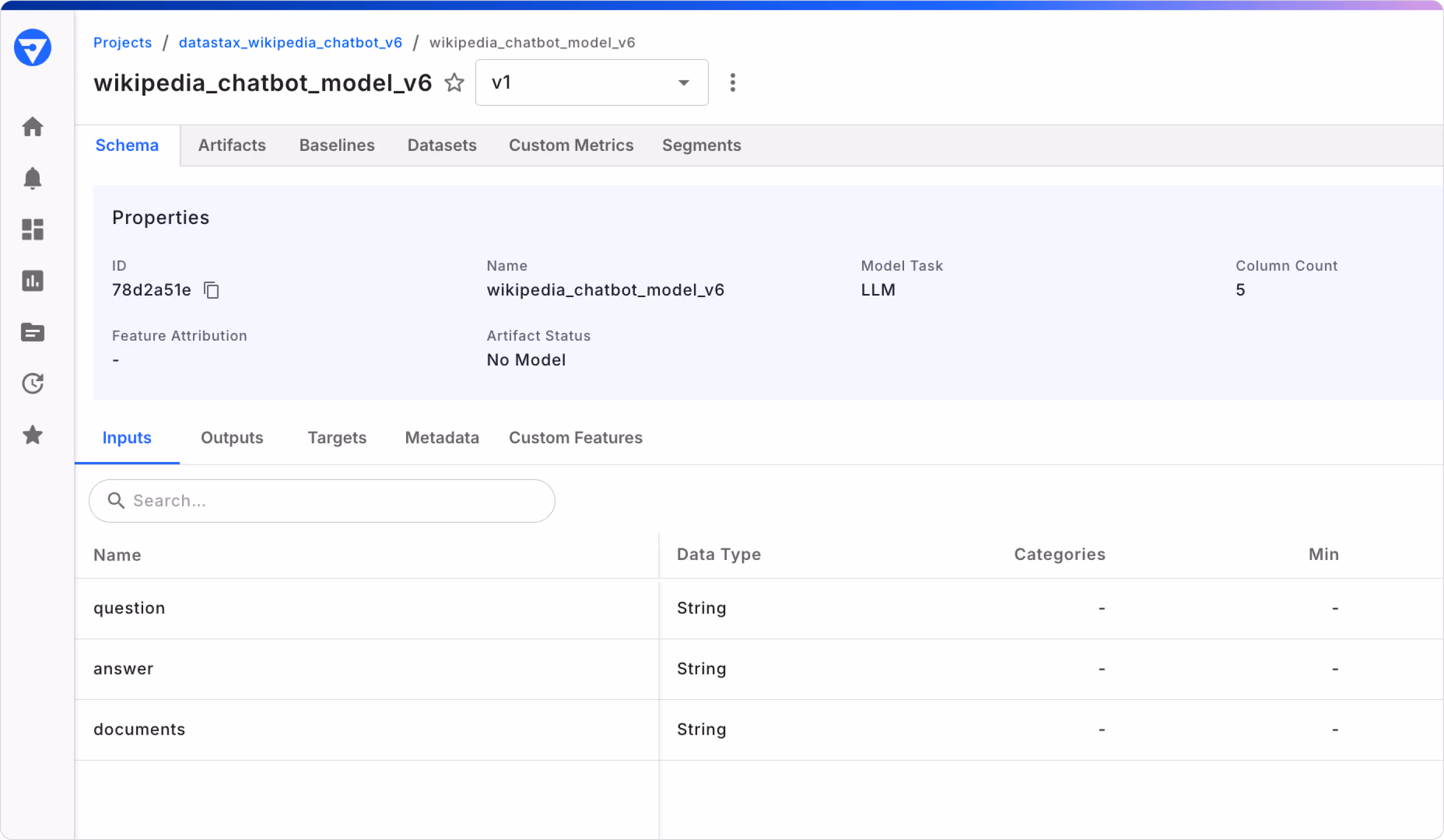 Fiddler AI Observability LLM application card