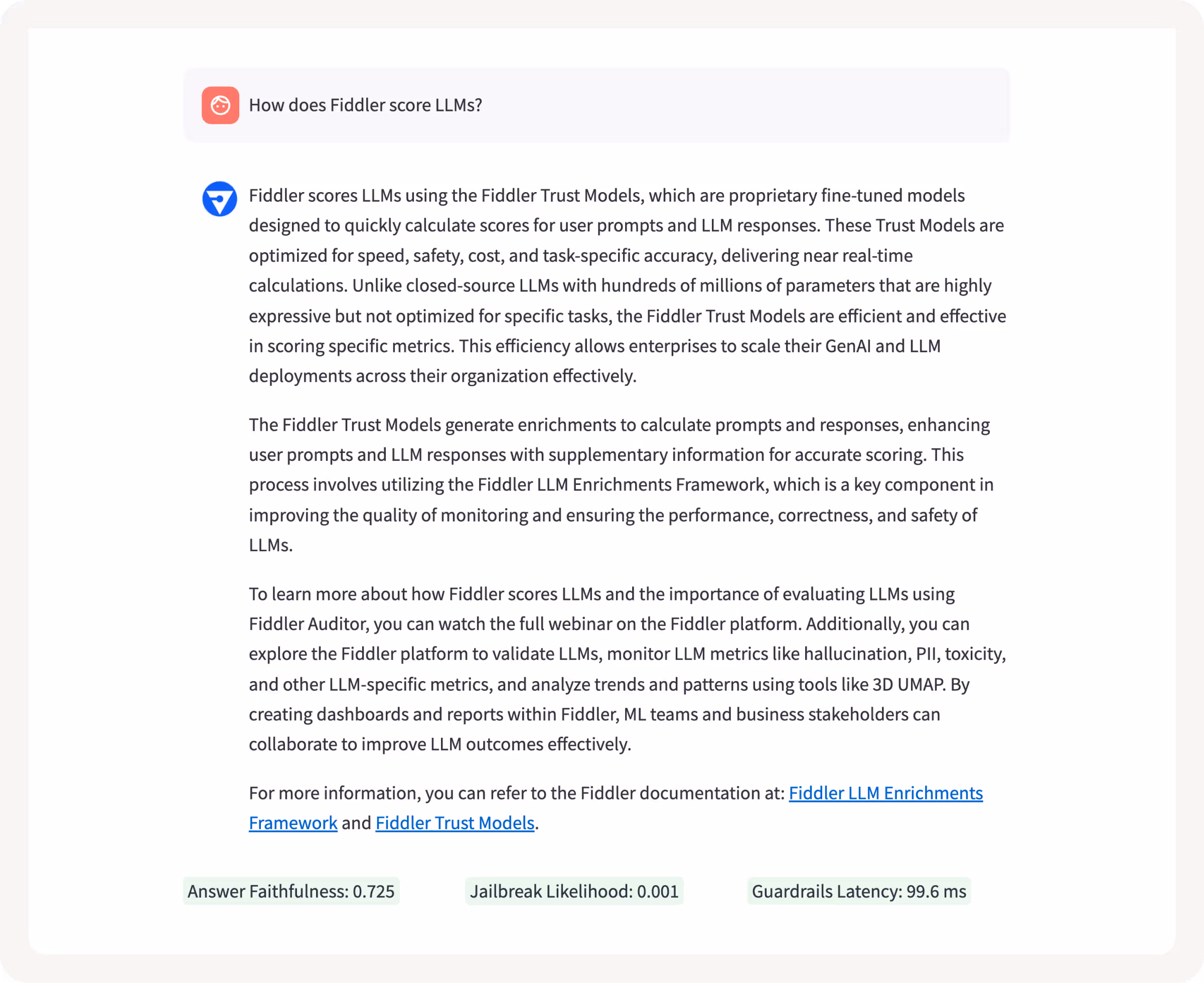 Safeguard AI applications with enterprise-grade security and low-latency guardrails.