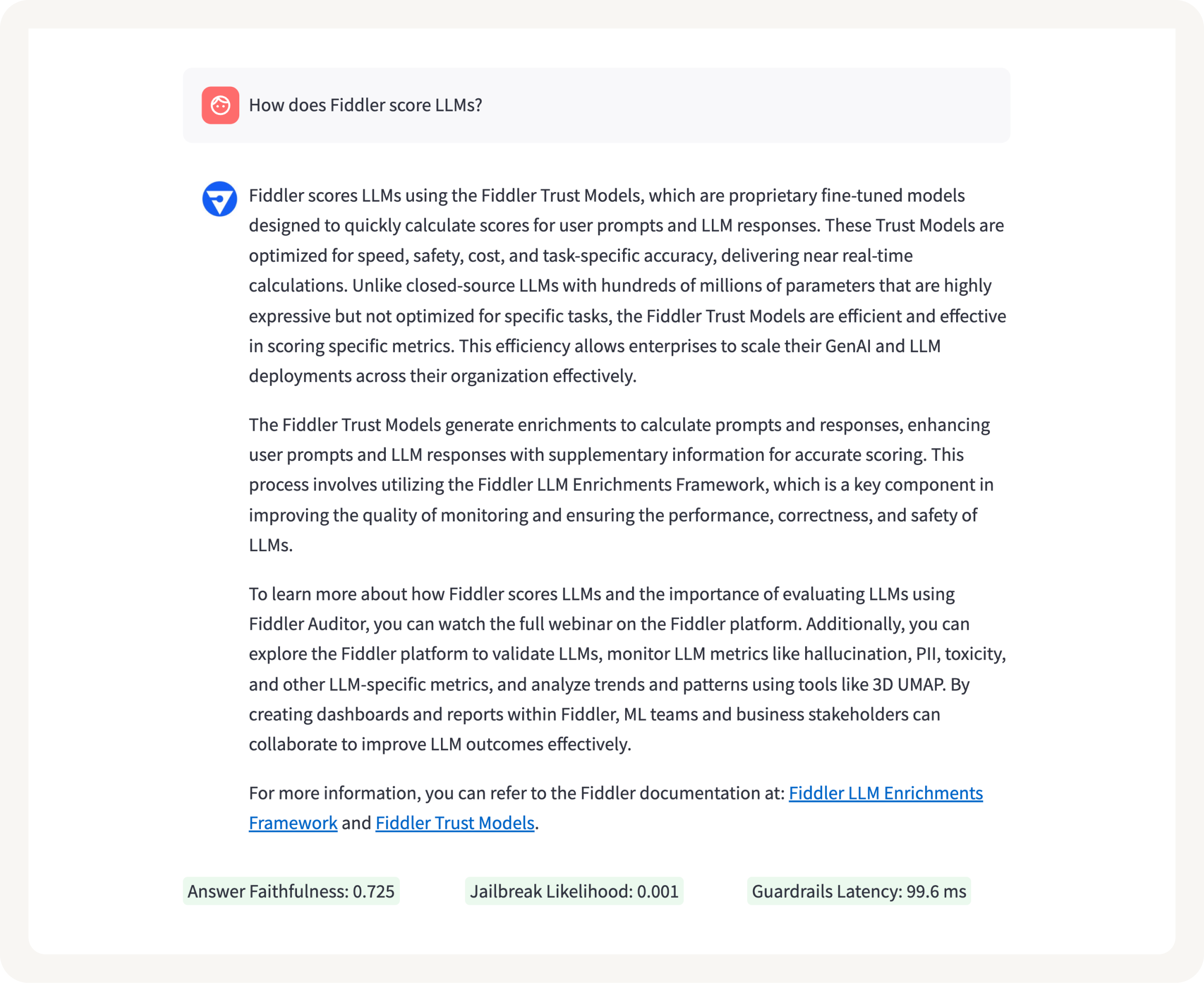 Safeguard AI applications with enterprise-grade security and low-latency guardrails.