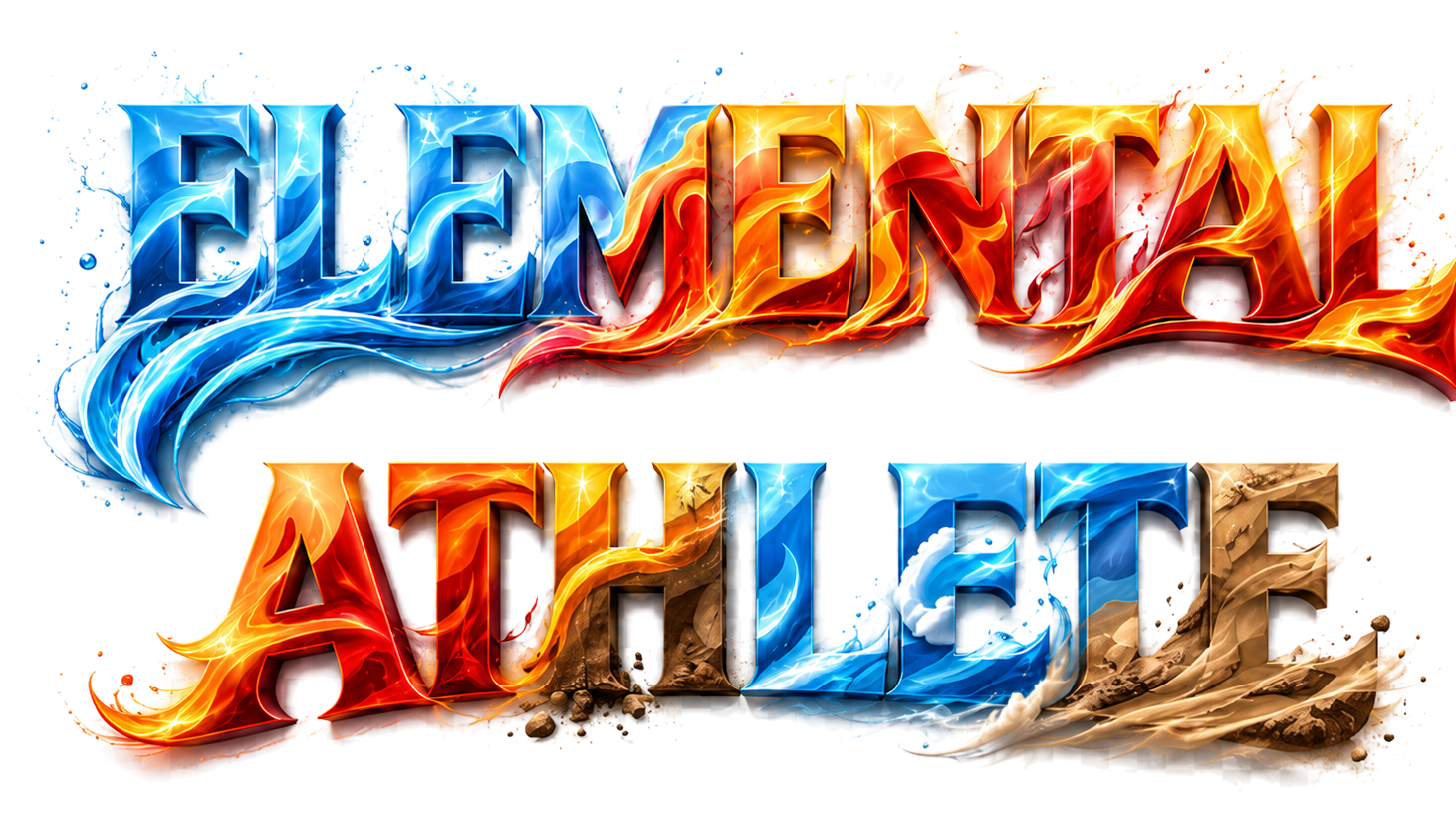 Elemental Athlete framework showing Earth, Water, Fire, Air, and Void