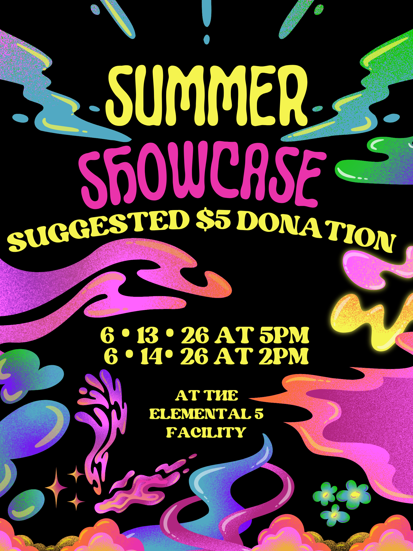 Summer Showcase 2026 poster