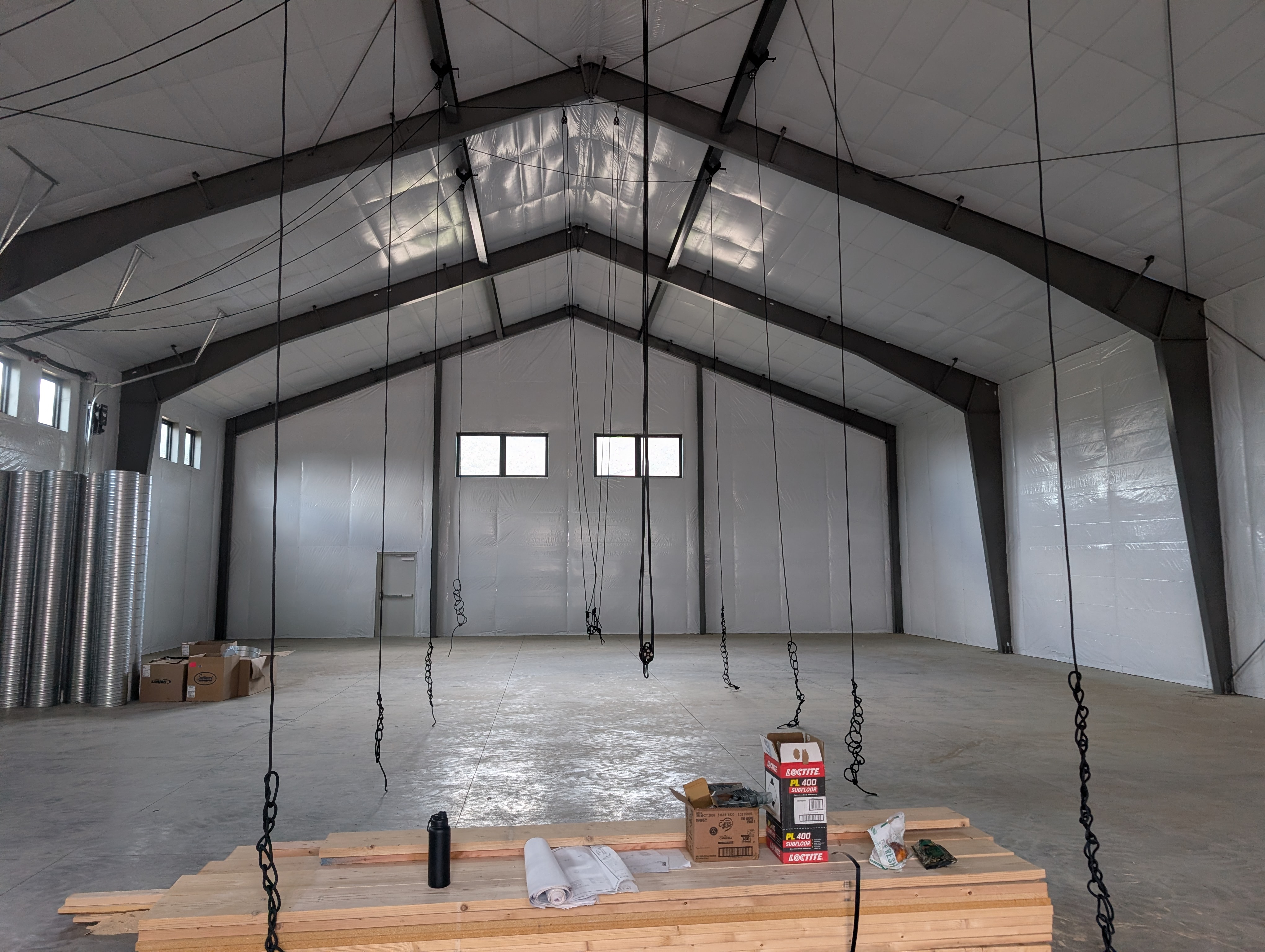 New Elemental 5 aerial rig point buildout progress