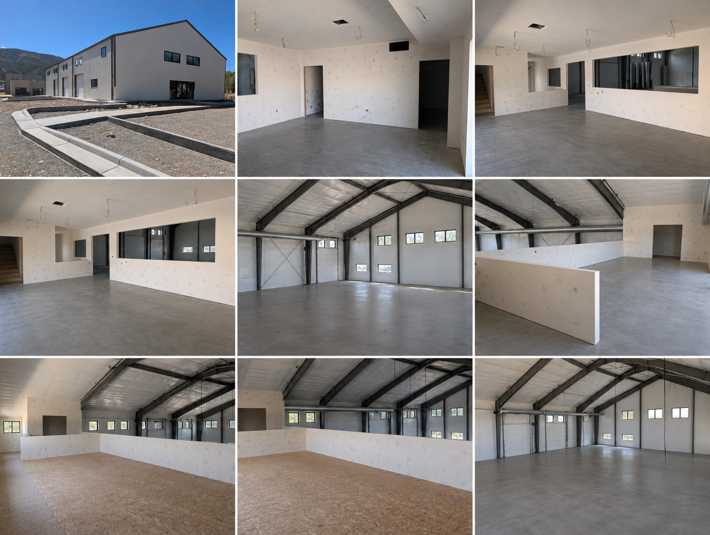 Construction progress on the new Elemental 5 movement arts facility.