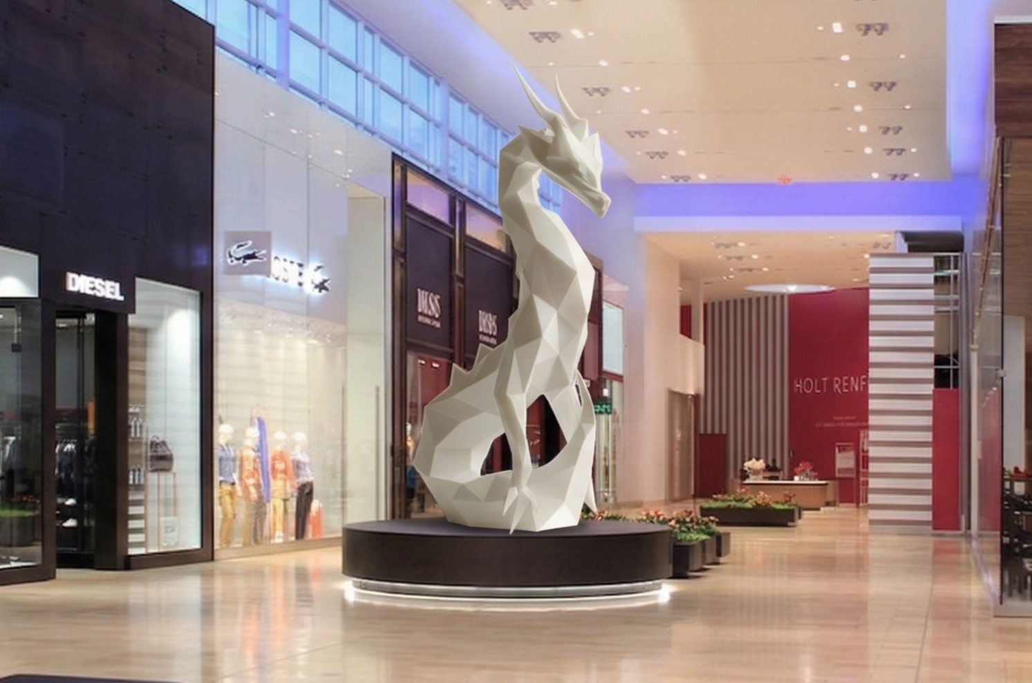 3D printer producing complex prop components at HexCode Manufacturing