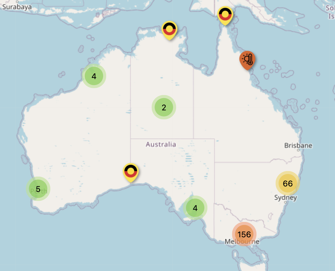 Australia Climate Adaptation Map