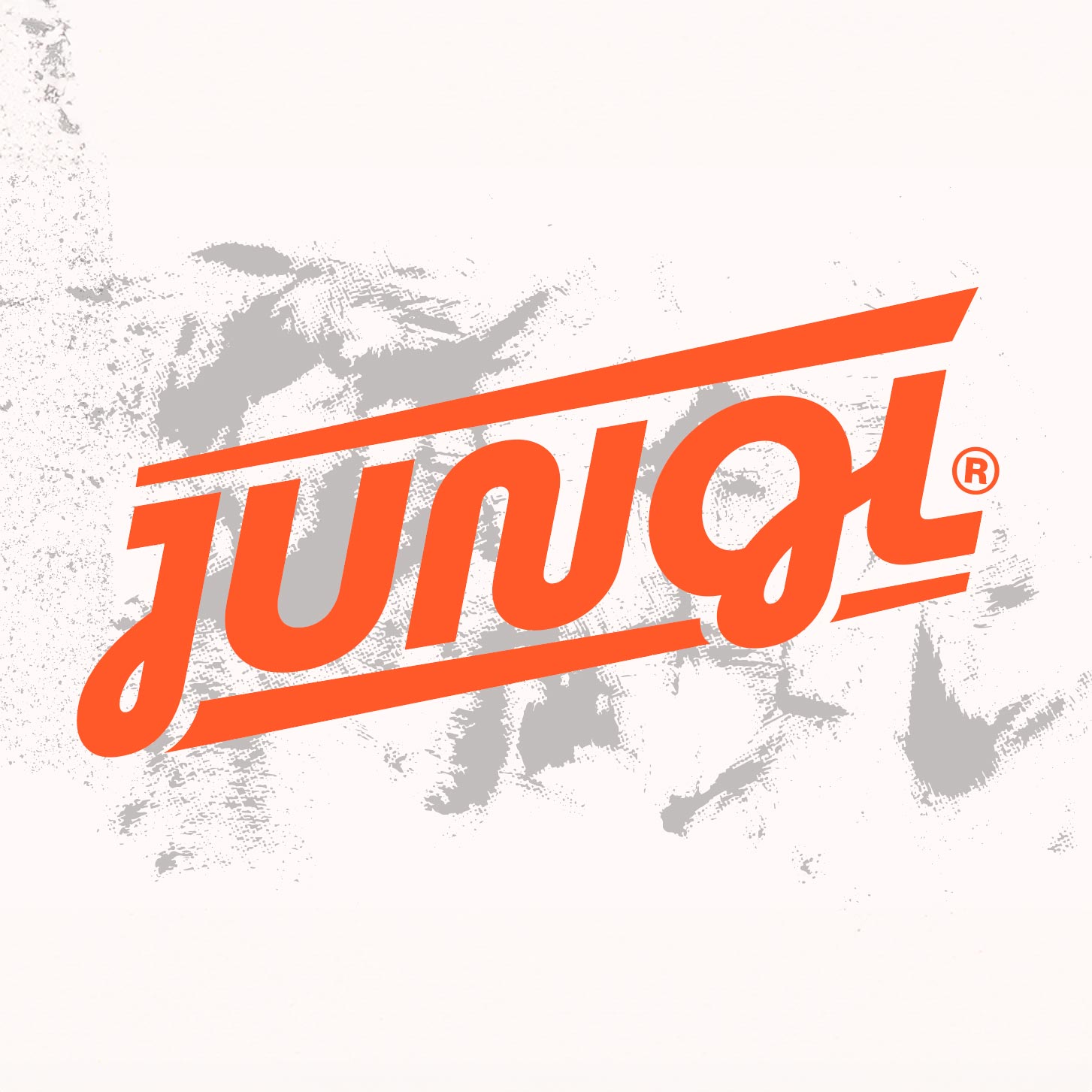 Distressed Jungl Coffee logo on white background designed by Studio Wisdom