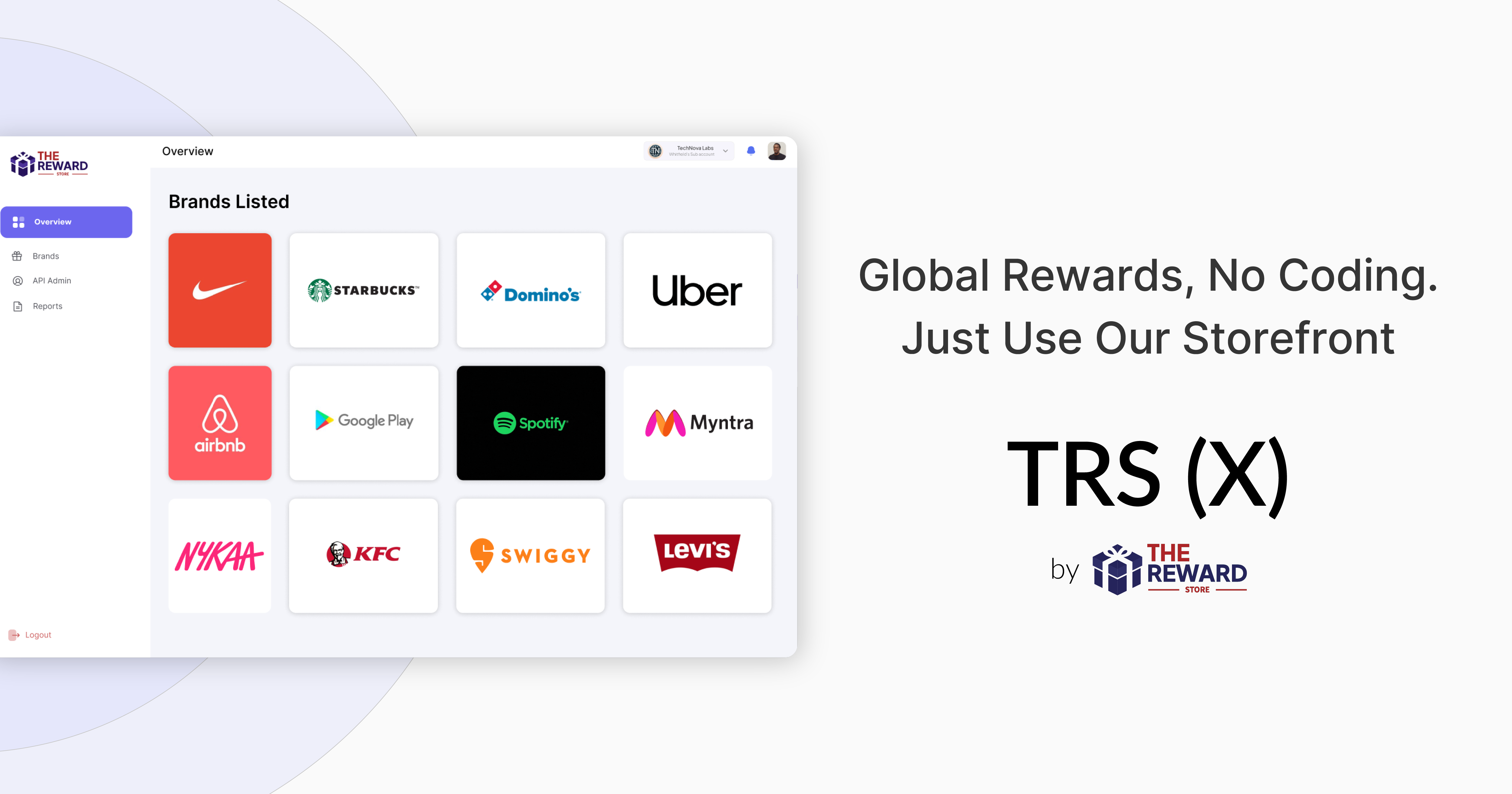 Reward Burn Partners & Storefront Platform | TRS-X by The Reward Store