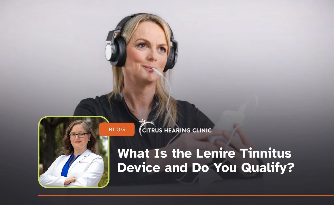 What Is the Lenire Tinnitus Device and Do You Qualify?