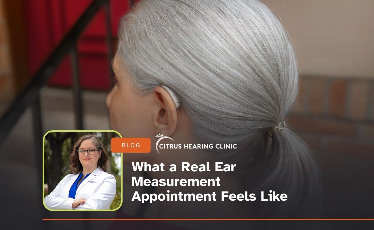 What a Real Ear Measurement Appointment Feels Like