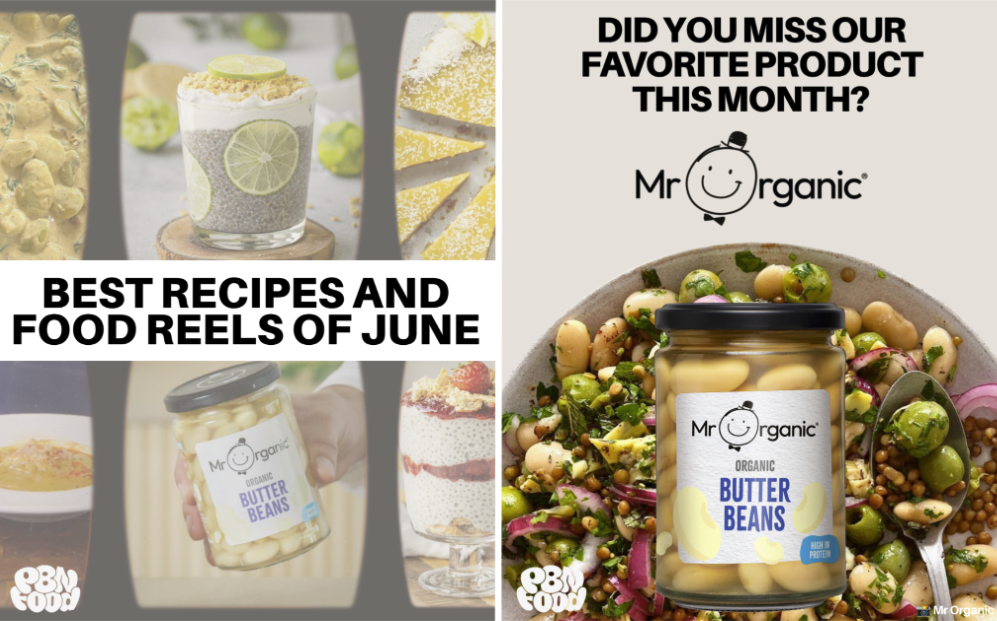 Spotlighting Mr Organic in Monthly Recipe Carousel on PBN Food