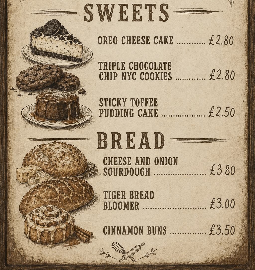 Bread & Pastry POP UP Baker in Warwickshire
