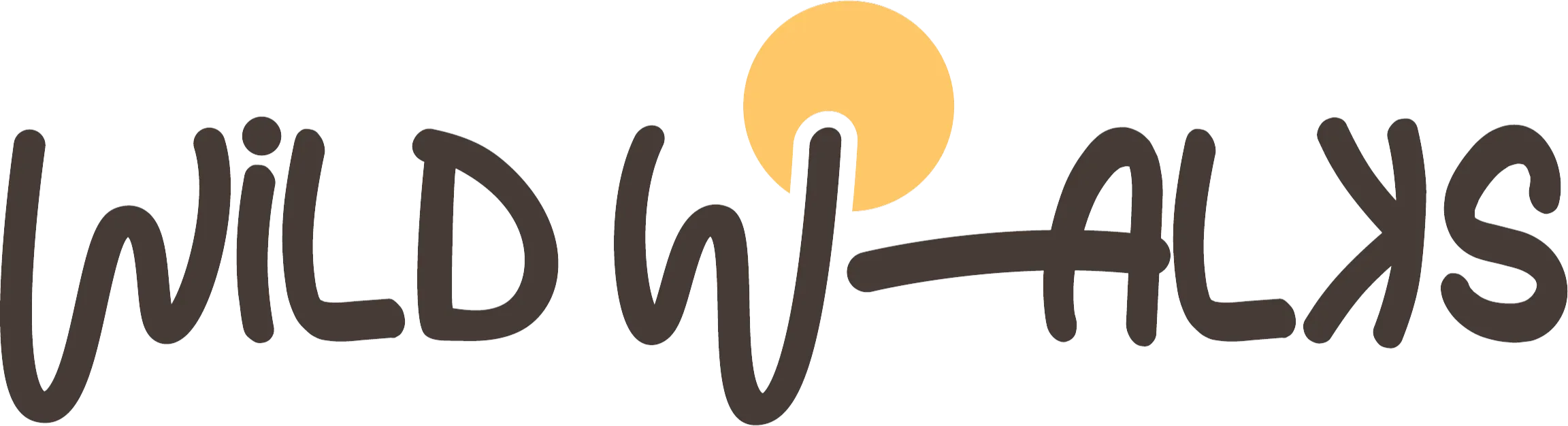 WILD WALKS LOGO Brown