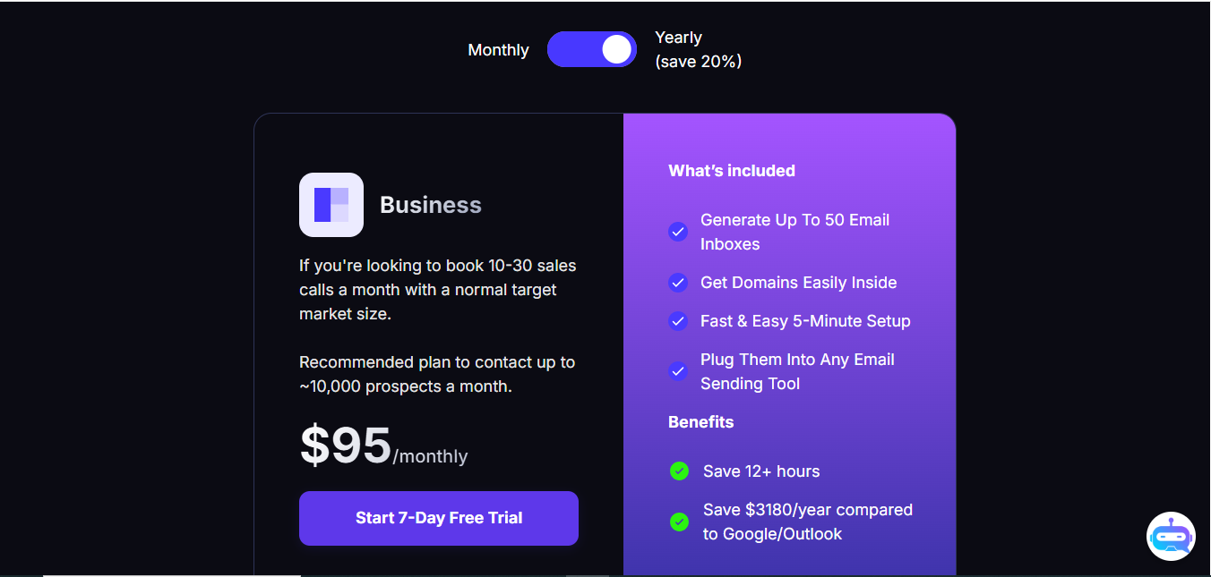 Maiscale pricing
